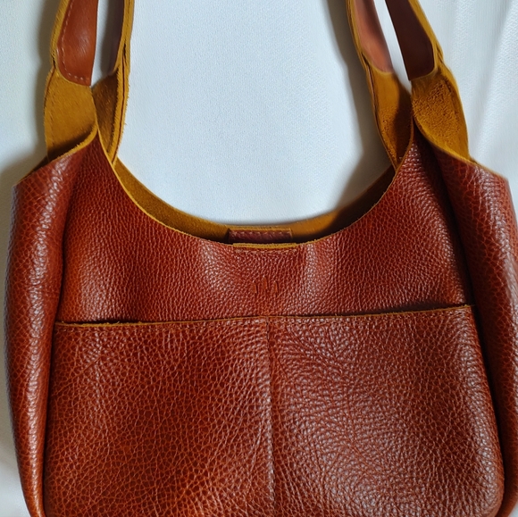 Portland Leather Handbags - BNNU Small AP Madison In Sienna